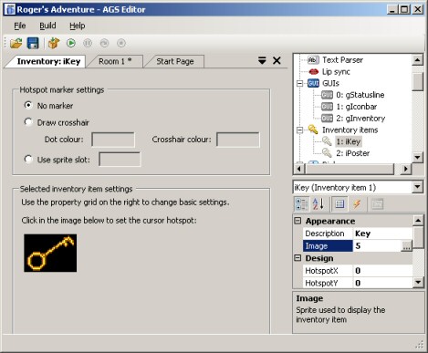 The inventory editor, another look