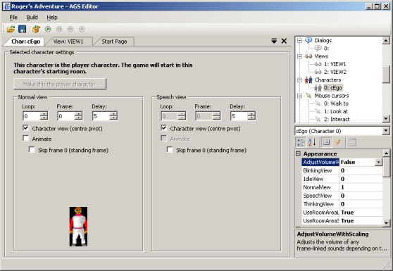 The Character Editor